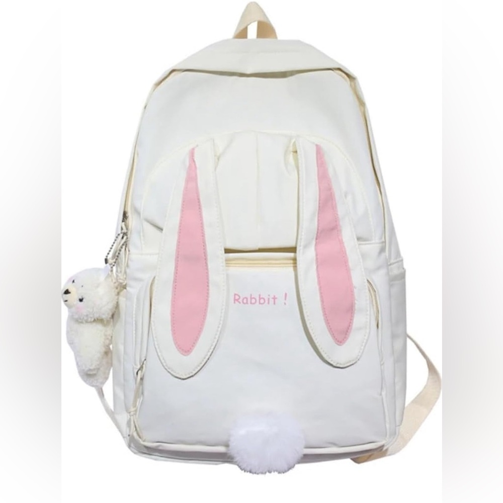 Rabbit Ear Backpack Teen Girls School Backpack